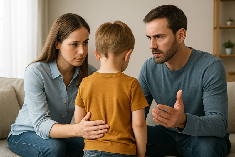 ¿Cómo regañar a nuestros hijos?