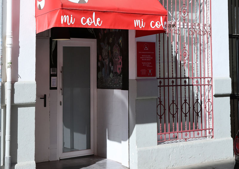 Fachada del centro infantil mi cole valencia ruzafa